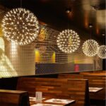 Dutti D0024 Lámpara Colgante LED contemporánea, iluminación nórdica minimalista, diseño único para sala de estar, restaurante, bar, hotel